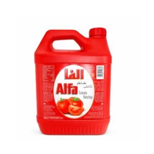 1000121751 ALFA tomato ketchup 5kg/4.65 litre