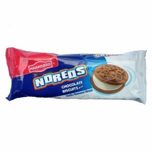 Haansbro noreos chocolate biscuits vanilla 34g x12