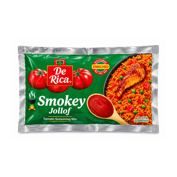 De Rica Smokey Jollof Tomato Seasoning Mix 50g x 5 Sachets