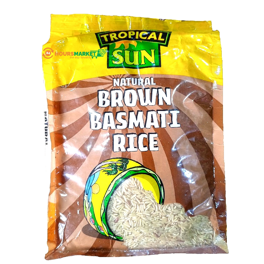 TROPICAL SUN – Natural Brown BASMATI RICE – 2kg