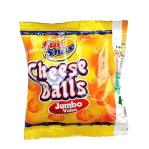 Fun snax Cheese balls Jumbo value x10