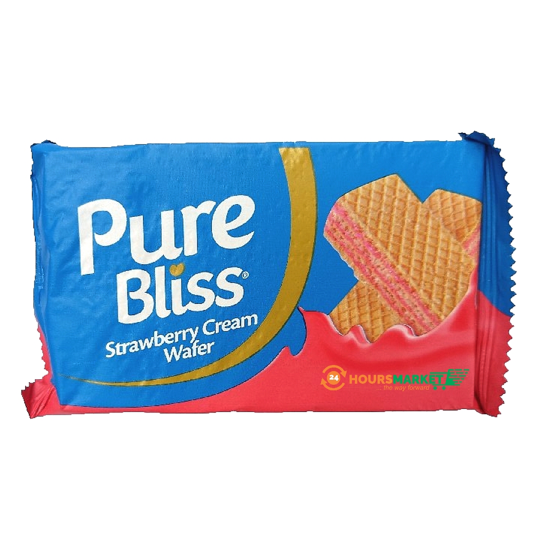 PURE BLISS – STRAWBERRY  WAFERS – 45g