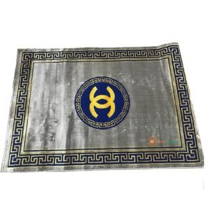 Chanel center rug 4x6ft