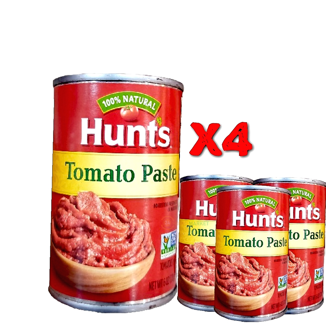 HUNTS – TOMATOE PASTE – 156ml x4