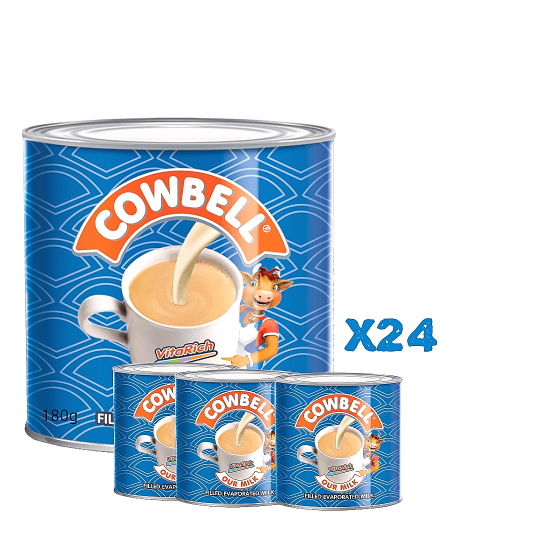 COWBELL EVAPORATED MILK -150g x24
