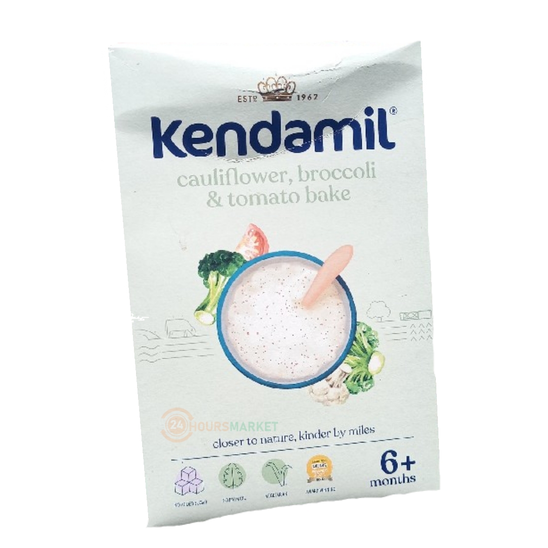 KENDAMIL- CAULIFLOWER, BROCCOLI & TOMATO BAKED – 6+