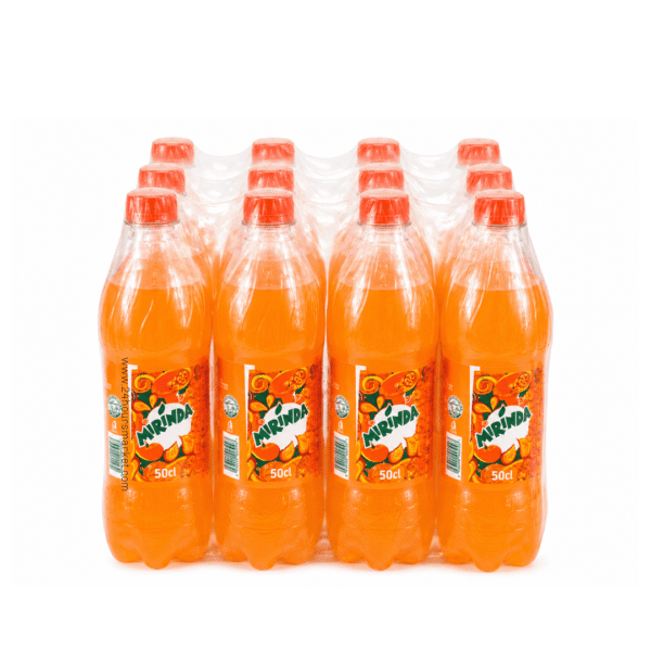 Mirinda Orange Soft Drink 50cl (Pack of 12)