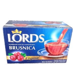LORDS cranberry tea brusnica