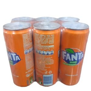 FANTA Orange can x6