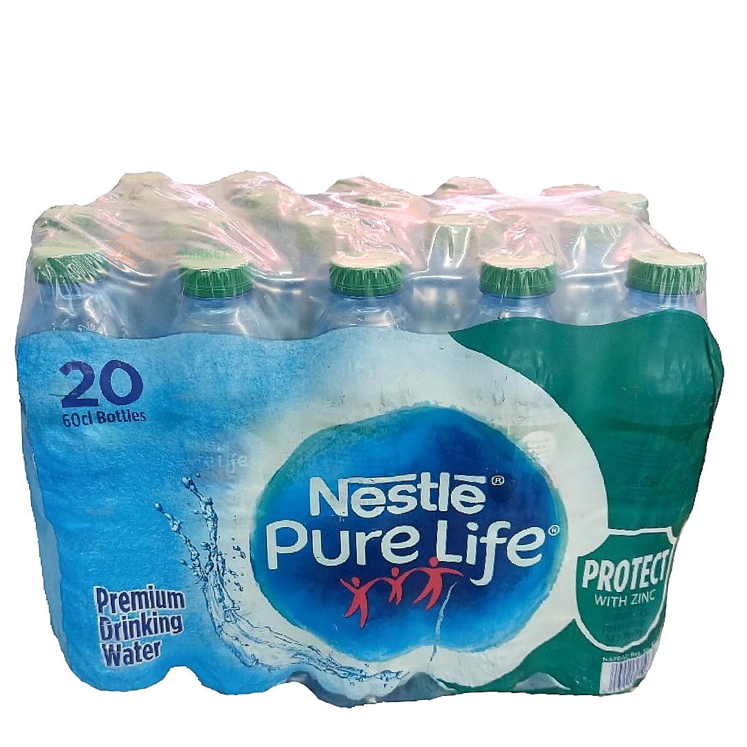 NESTLE PURE LIFE TABLE WATER – 60cl x20