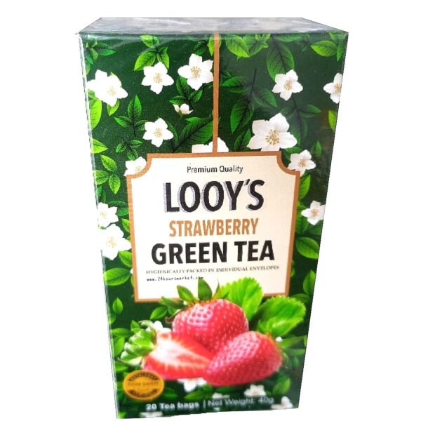 LOOY'S green tea strawberry 40g