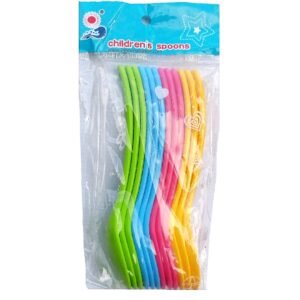 Children's plastic Spoon x12pcs