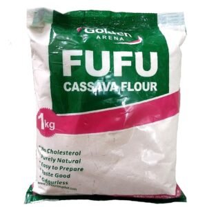 Golden Arena fufu cassava flour 1kg