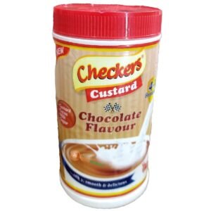 CHECKERS custard - chocolate - 400g