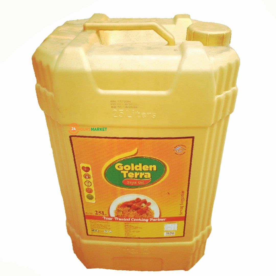 Golden Terra Soya Oil – 25 Litres