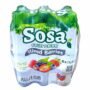 SOSA Fruit Drink mixed berries 1L x6