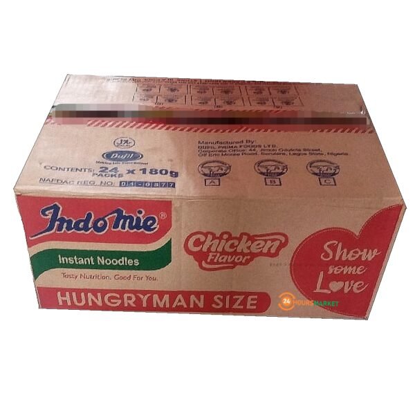 1720906505089 INDOMIE chicken hungaryman 180g x 24 Carton