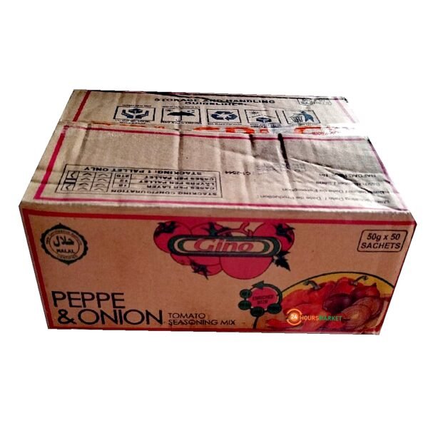 GINO pepper and onions mix 50g x 50