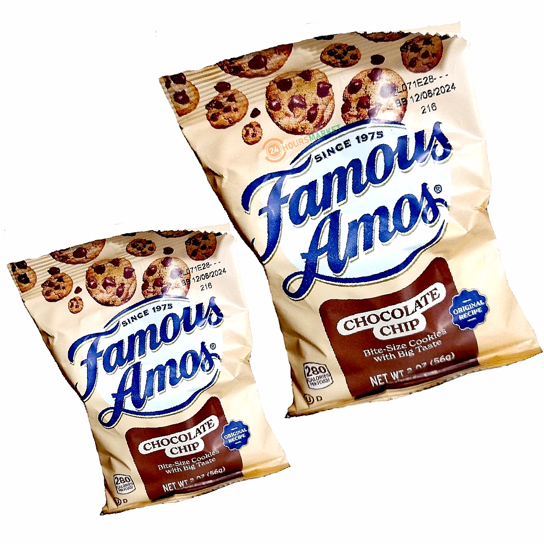 Famous Amos Chocolate Chip Cookies 56g