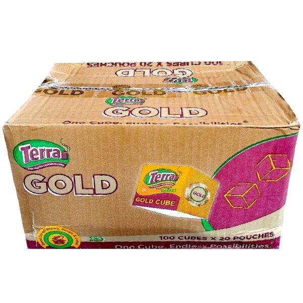 Terra gold cube 100 x 20