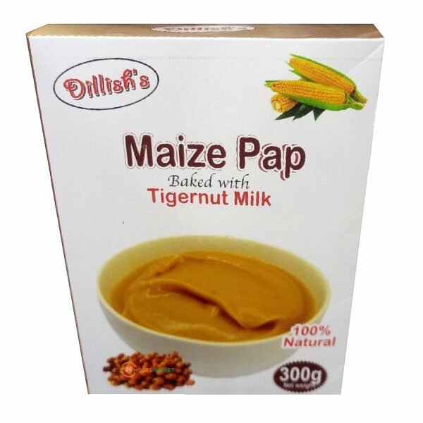 Dillish Maize pap baked with tiger milk 300g