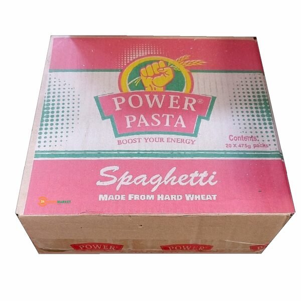 Power pasta spaghetti 475g x 20