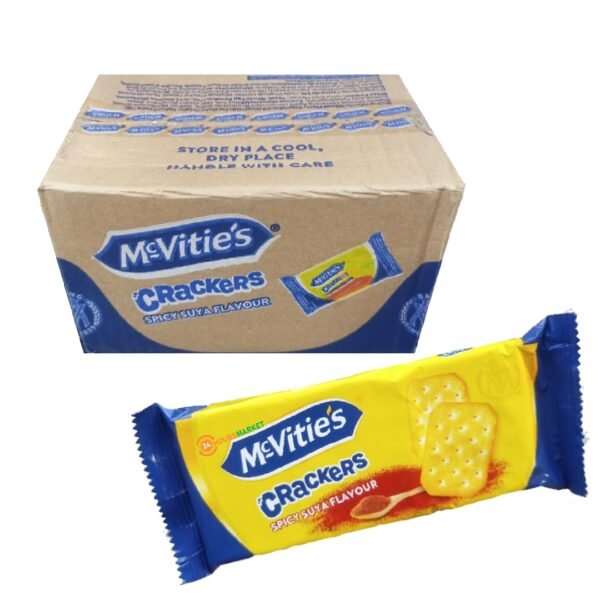 McVitie's crackers spicy Suya flavor 36g carton