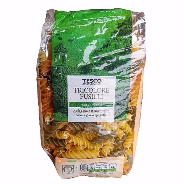 Tesco tricolore fusilli