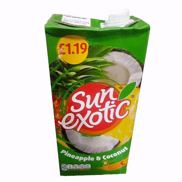 Sun exotic pineapple and coconut juice