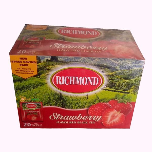 Richmond Strawberry flavor black tea x20