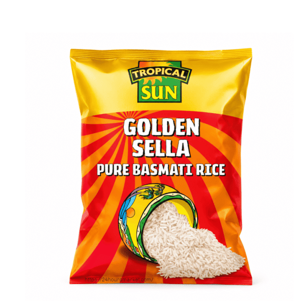 Tropical Sun Golden Sella Basmati Rice 2kg