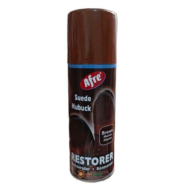 AFRE suede nubuck brown spray