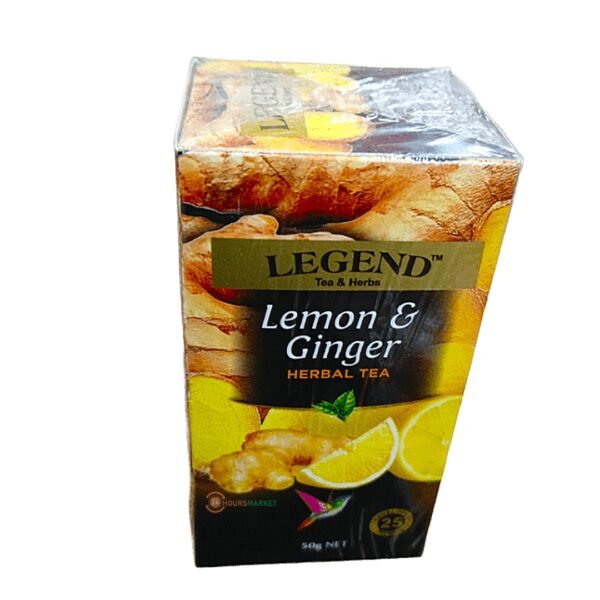 Legend lemon and ginger tea 50g