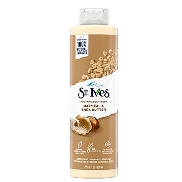 St Ives oatmeal and sheabutter 650ml