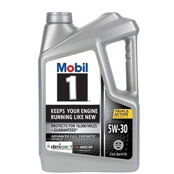 Mobile 1 5w-30 advanced full synthetic engine oil 4.73L