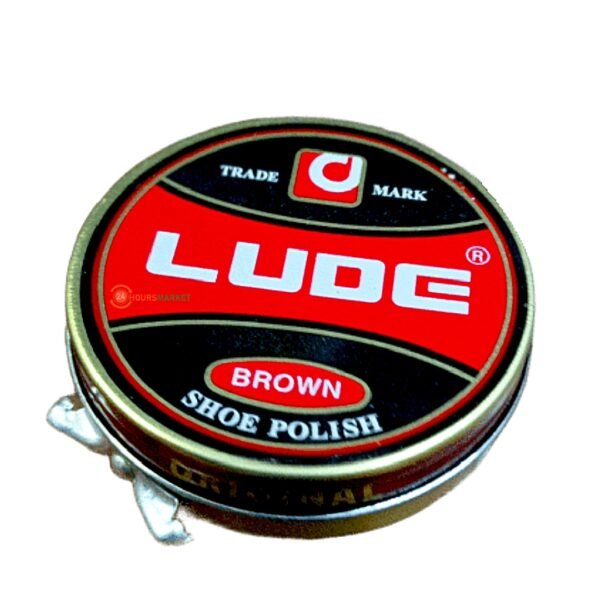 Lude brown shoe polish