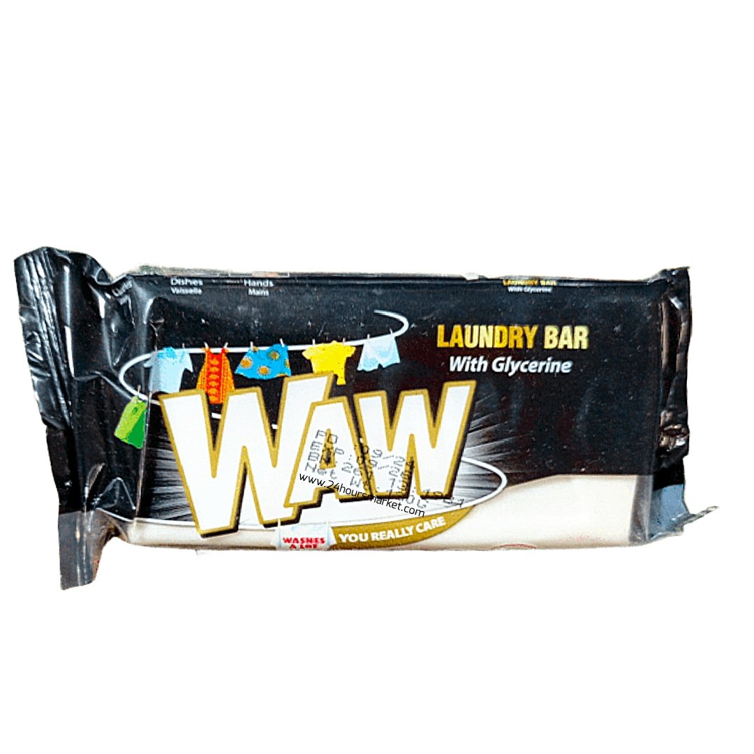 WAW laundry bar with glycerin
