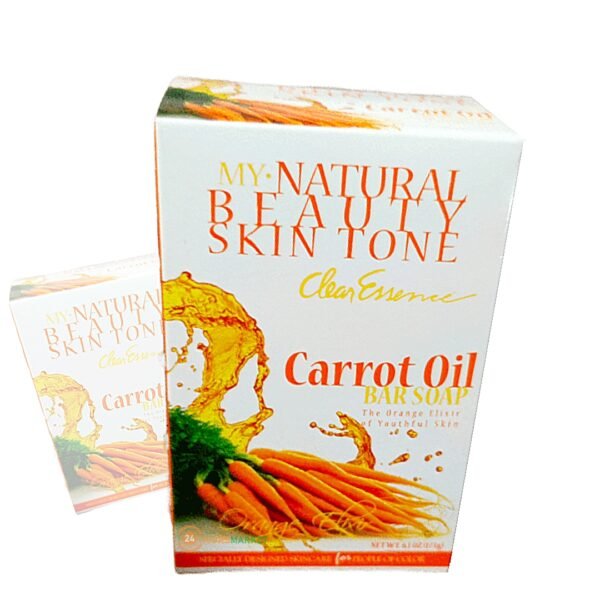 1740853084487 Clear essence my natural beauty tone carrot bar soap 173g
