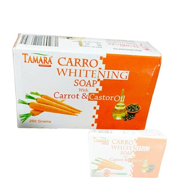 1740853220570 Tamara whitening soap with carrot and castor oil 200g