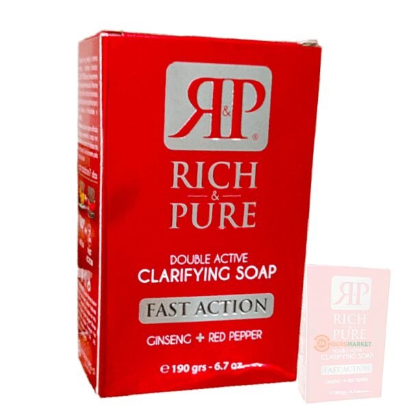 1740853255683 Rich & Pure double active clarifying soap