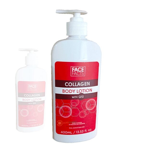 Face facts collagen body lotion 400ml