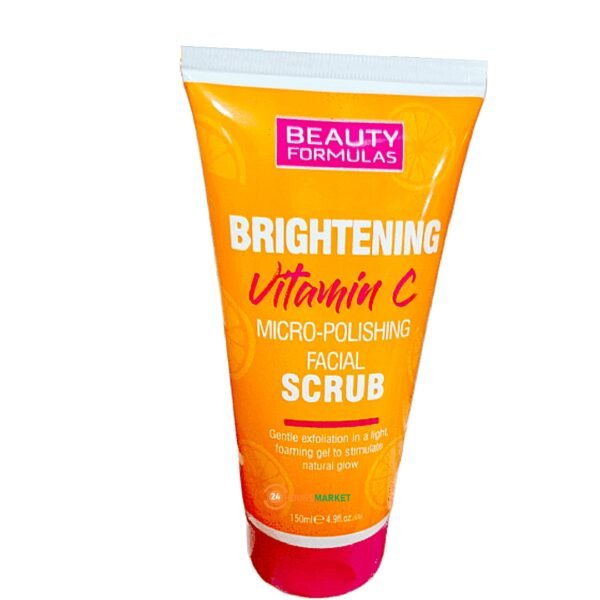 Beauty formulas brightening micro polishing facial scrub 150ml