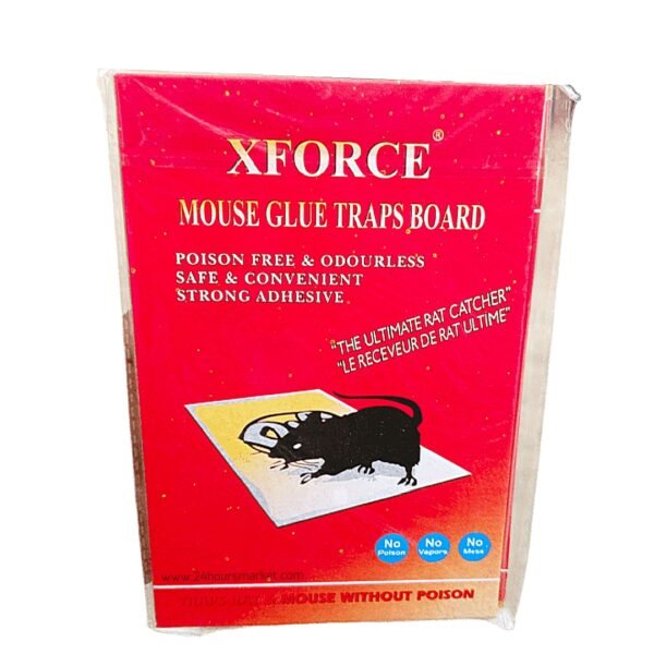Mouse glue trap board