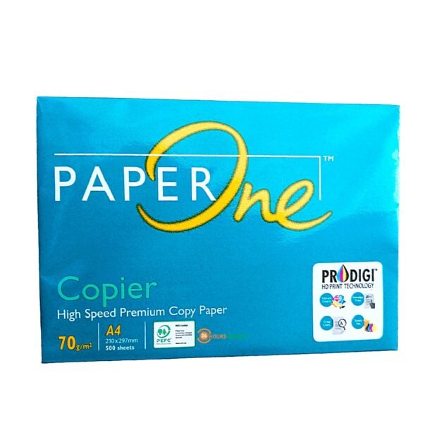 Paper one high speed copy A4 paper 70gsm 500 sheets