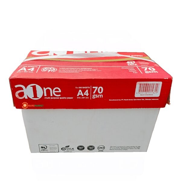 Aone multipurpose quality A4 paper 5x500 sheets x 75