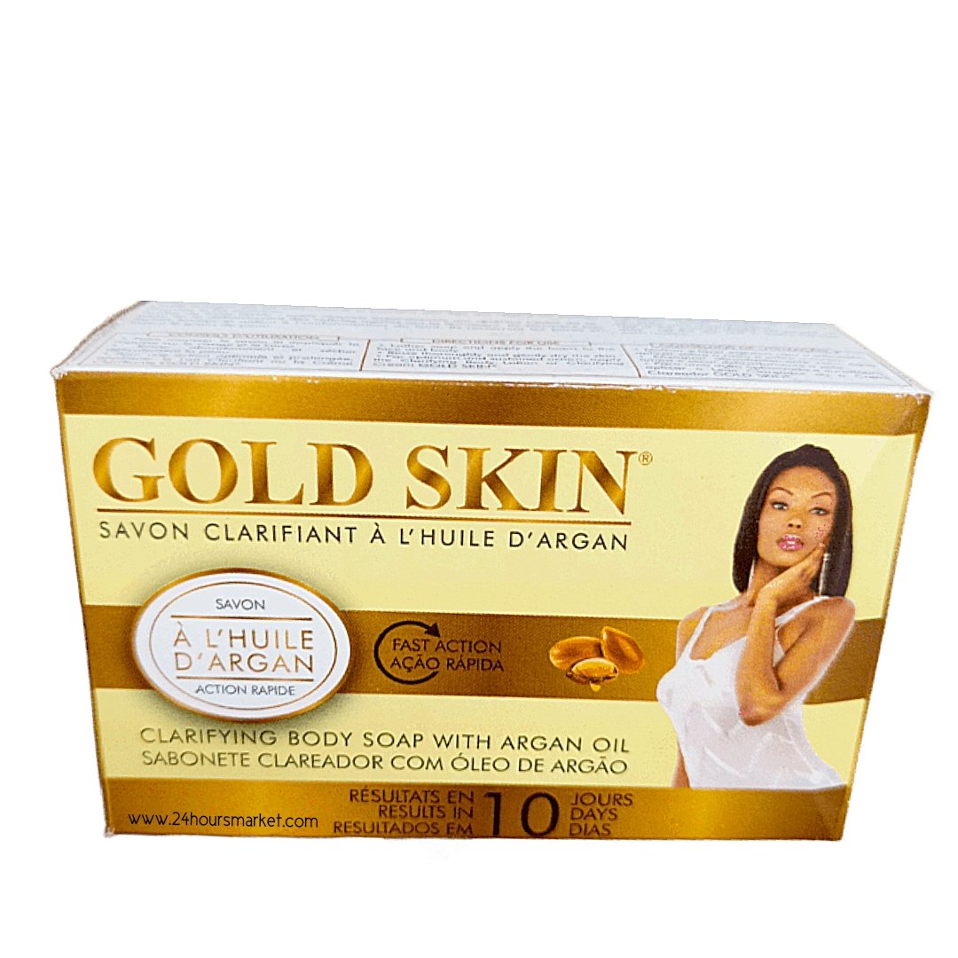 Gold skin savon clarifiant – argar oil