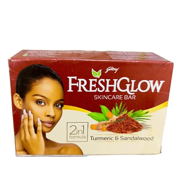 Fresh glow skincare bar soap - turmeric & sandalwood