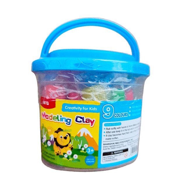 M & G modeling clay - 9 colors creativity for kids