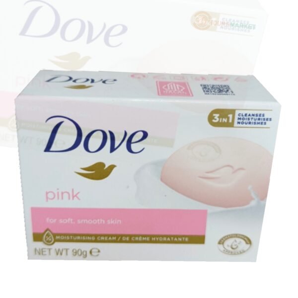 Dove pink for soft and smooth skin