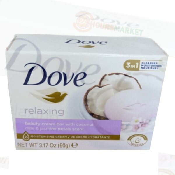 1741725691344 Dove Relaxing Beauty Bar – 90g